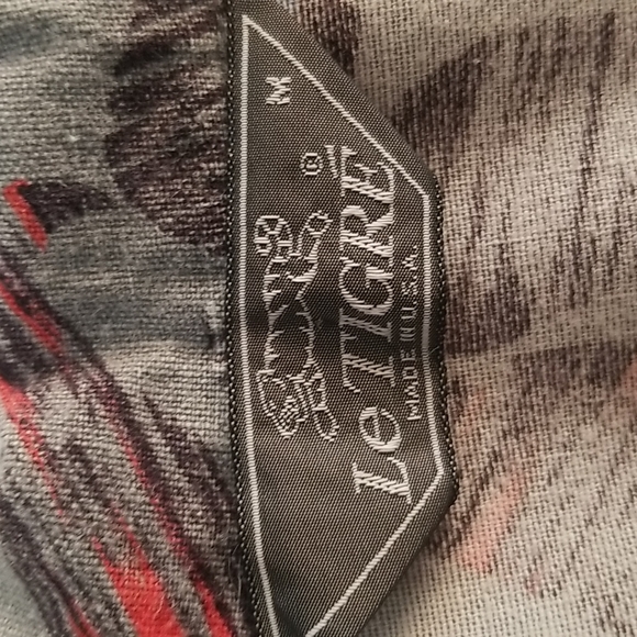 VTG Le Tigre paisley shirt - Picture 8 of 9